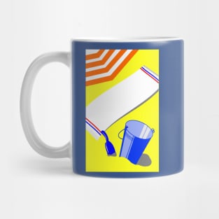 beach arrangement Mug